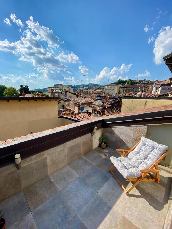 Magic Place Bergamo! Relax Apartment With Terrace In The Heart Of The City Exterior foto