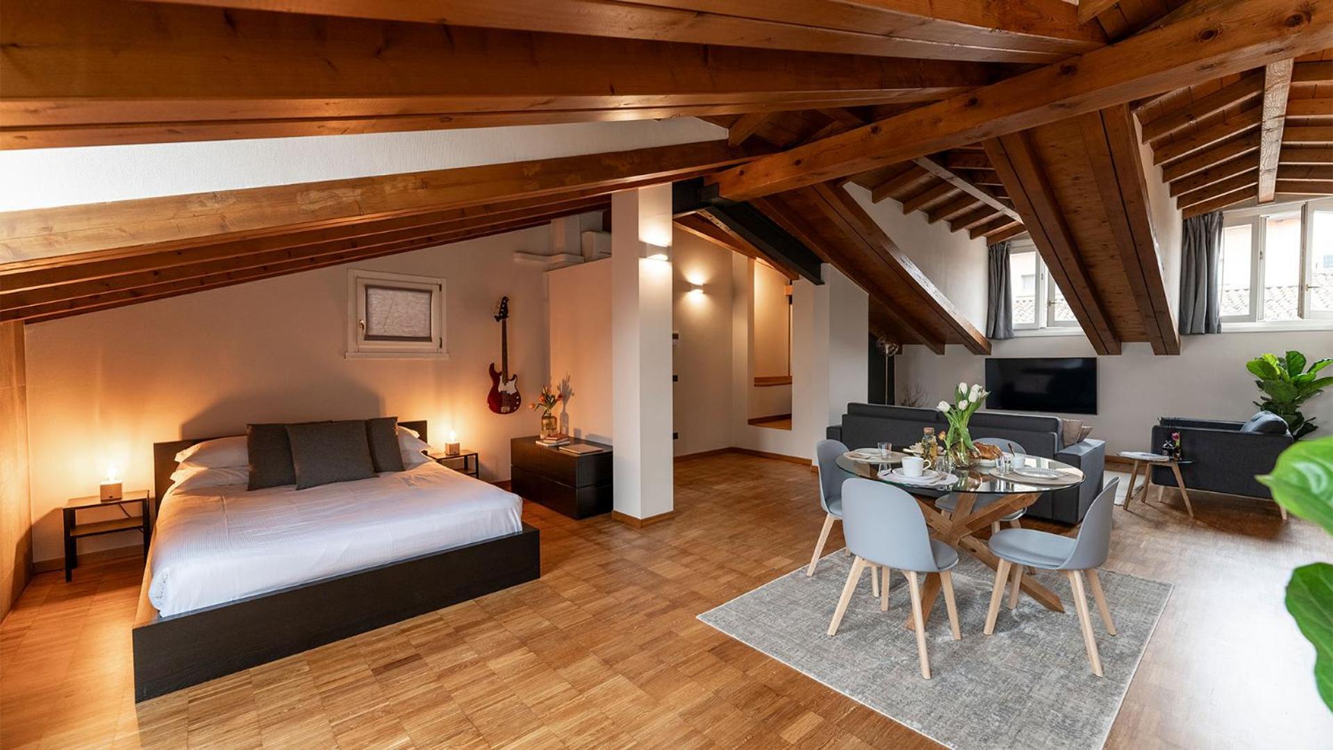 Magic Place Bergamo! Relax Apartment With Terrace In The Heart Of The City Exterior foto